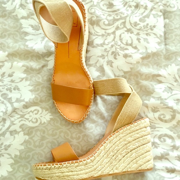 Dolce Vita Shoes - NWOB Dolce Vita Espadrilles Leather & Straw Wedge